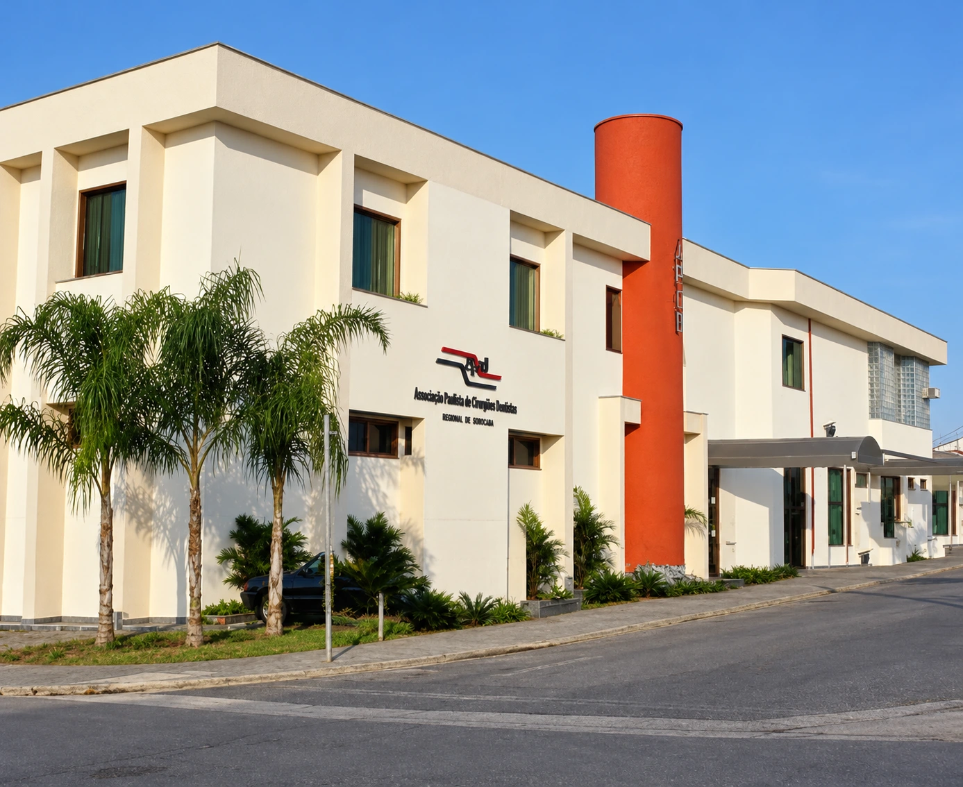 Fachada da sede da APCD Sorocaba